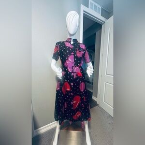 Vintage Feline Sea Shells  Dress size S/M